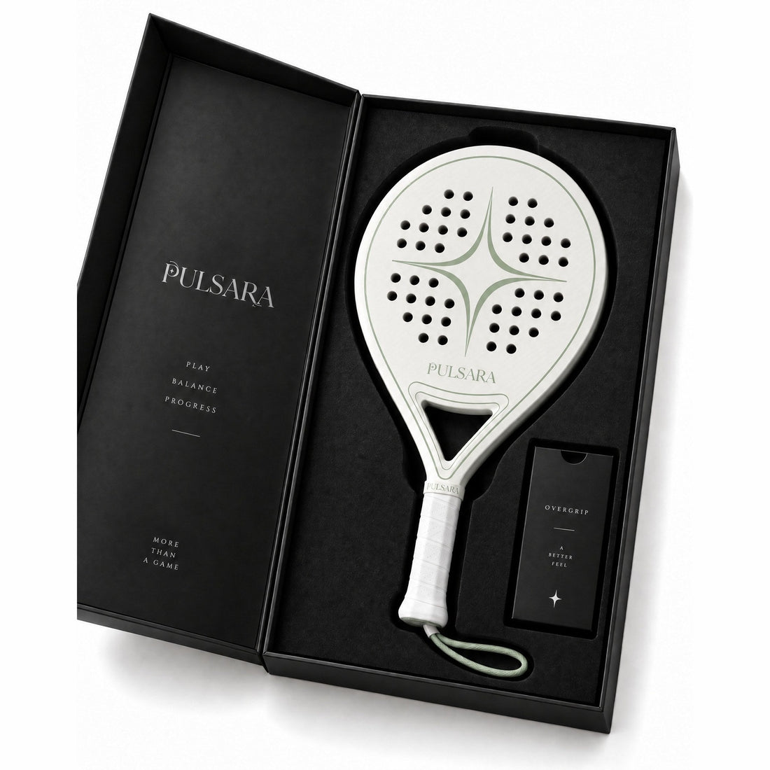 Pulsara Casiopea, in its gift box