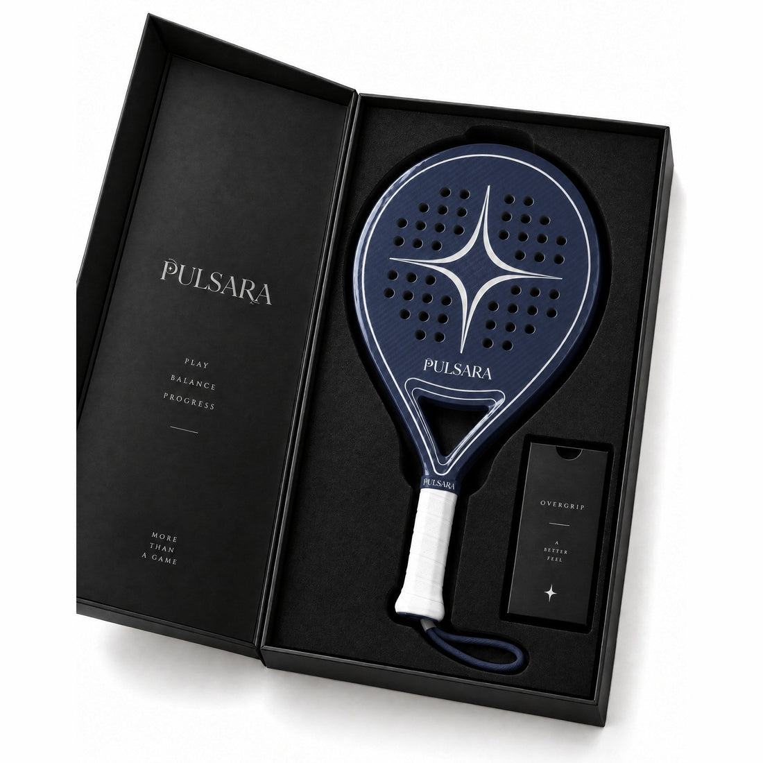 Pulsara Navy, in its gift box
